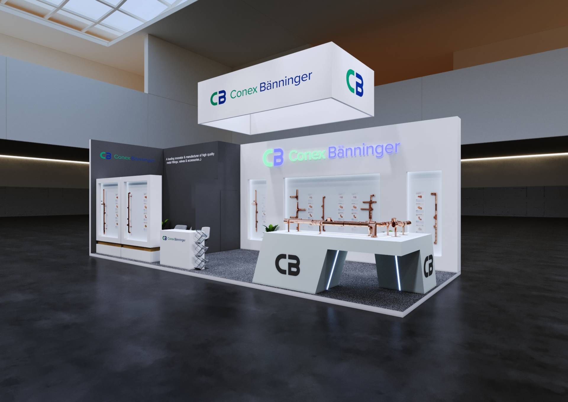 3d rendering services Exhibition stand design