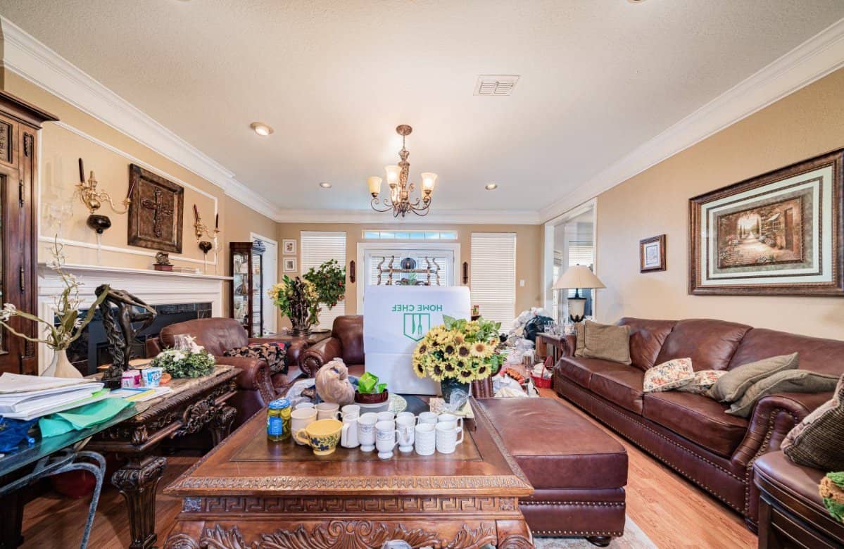 before and after virtual kitchen remodeling