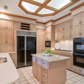 before and after virtual kitchen remodeling