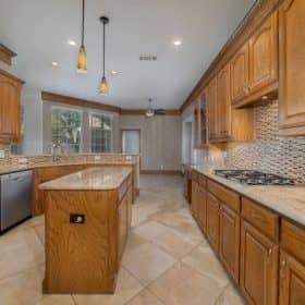 before and after virtual kitchen remodeling
